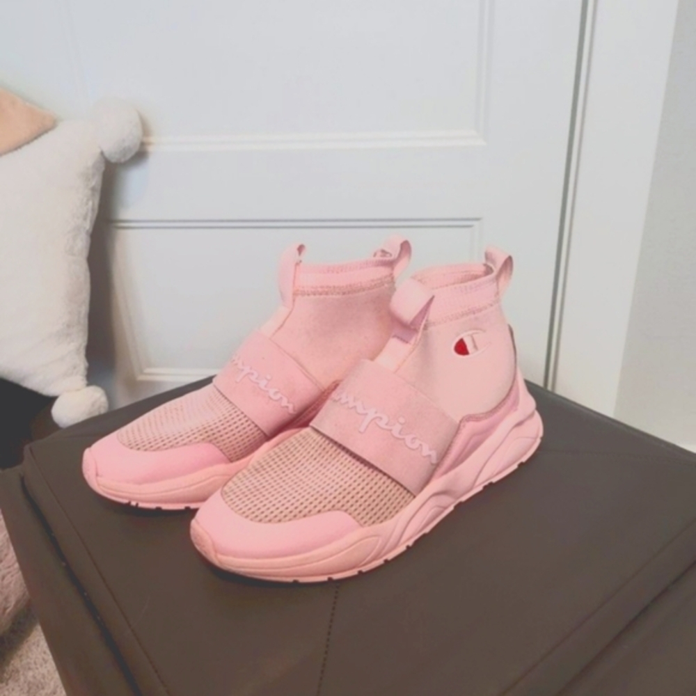 Womens  Champion  Athletic  Shoes Light Pink